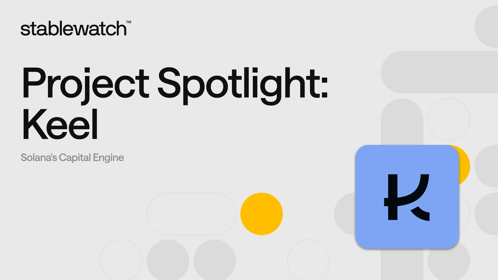 Project Spotlight: Keel